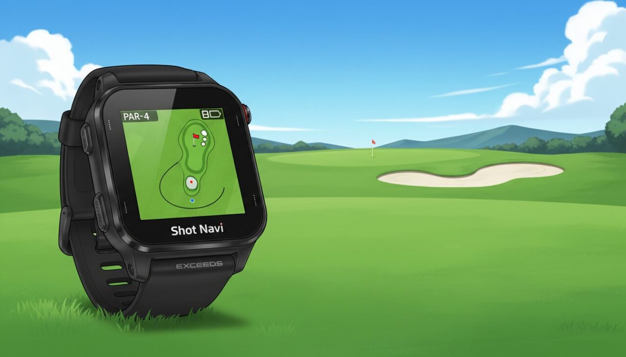 【ふるさと納税】訳ありでお得！ゴルフが変わる高機能GPSナビ「ショットナビ EXCEEDS」