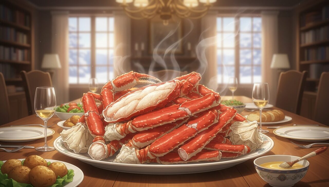 【ふるさと納税】食卓が豪華に！宮城県気仙沼市の極太7Lサイズ本タラバガニ脚 約1.5kg