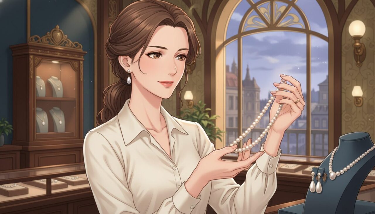 【ふるさと納税】冠婚葬祭も普段使いも！老舗の品質アコヤ真珠ネックレス＆ピアス/イヤリングセット