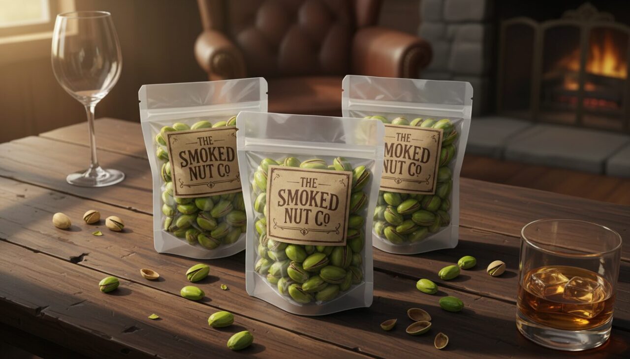 【ふるさと納税】お酒が進む！燻香豊かなスモークピスタチオ3パック