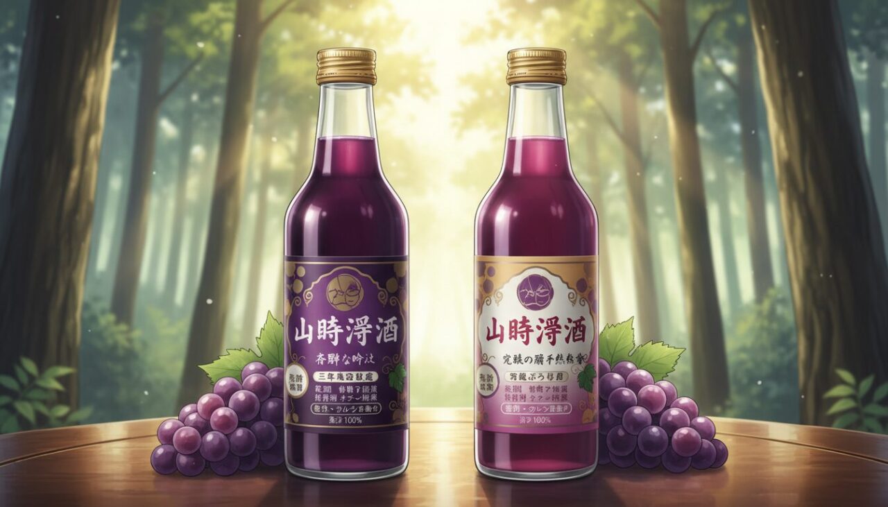 【ふるさと納税】濃厚！山ぶどうジュース飲み比べセットで毎日に贅沢を✨